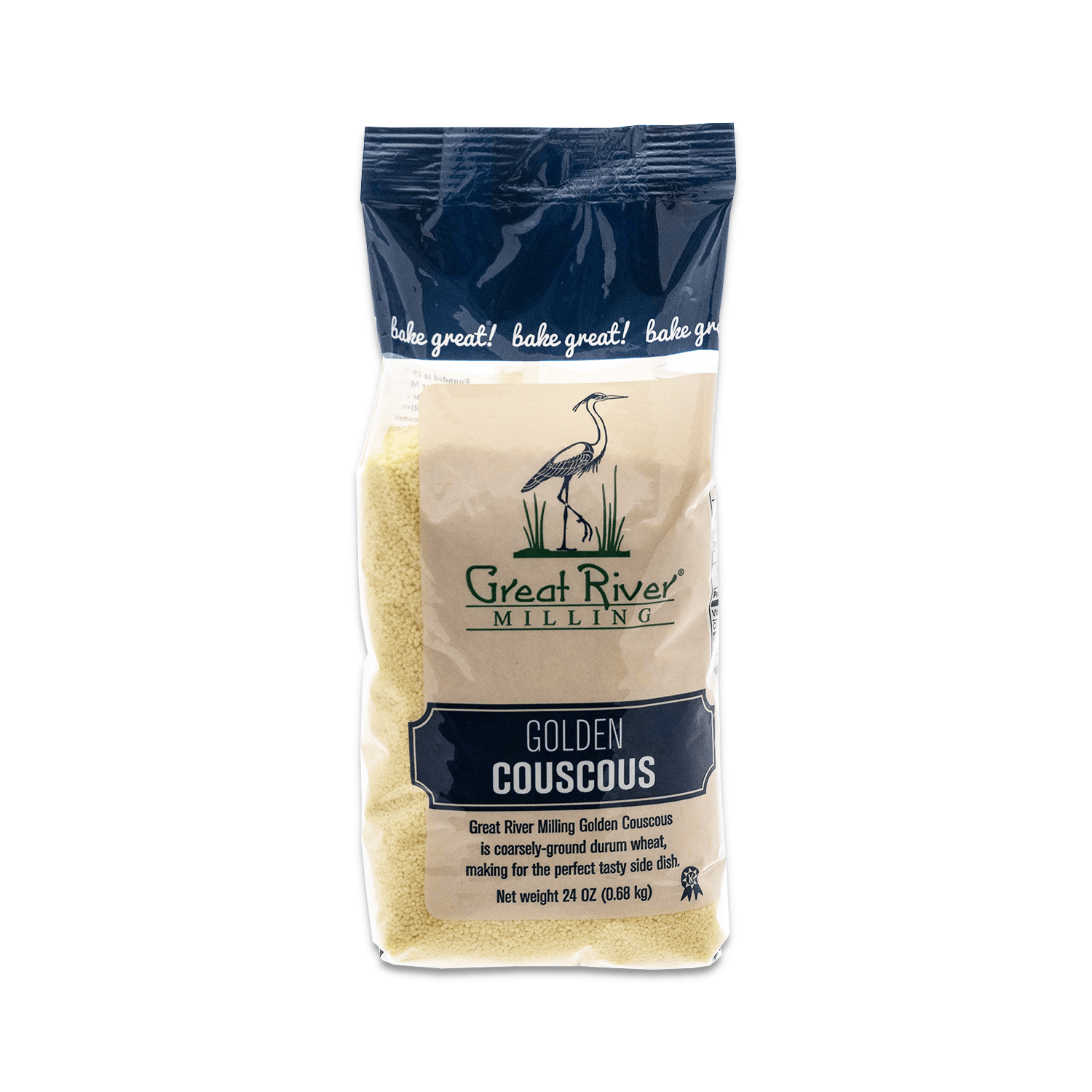 Great River Milling Golden Couscous Front