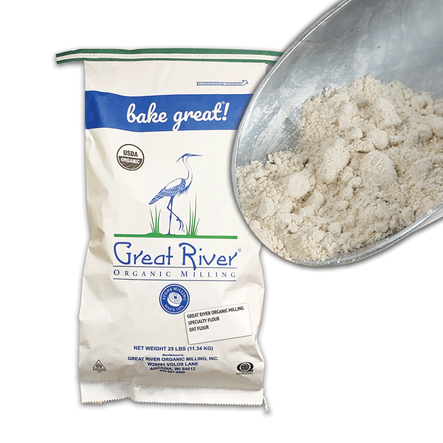 Organic Oat Flour
