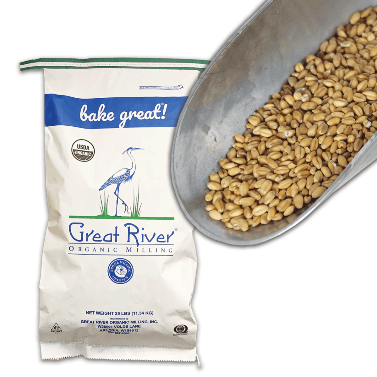 Organic Whole Grains For Sale Great River Organic Milling