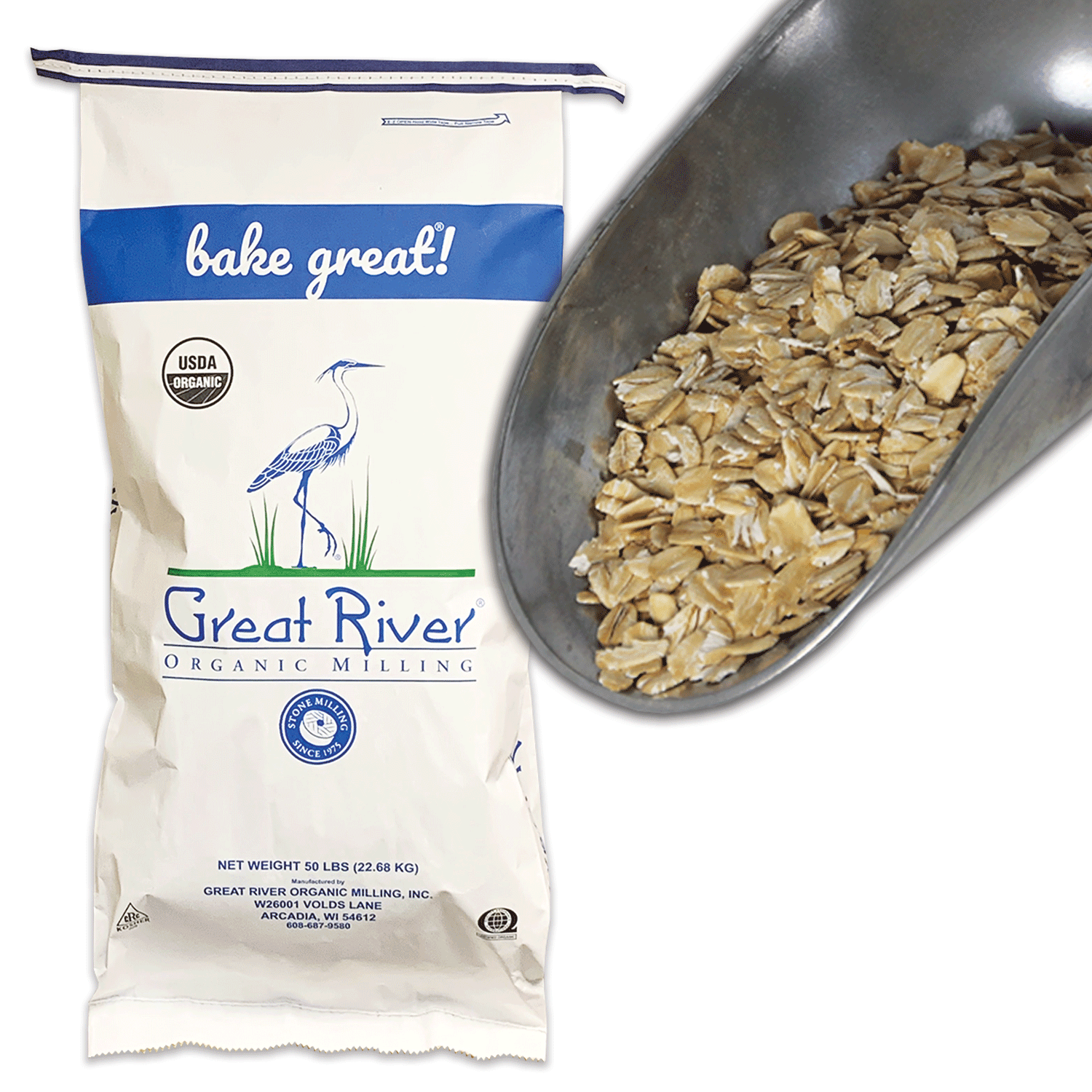 rolled oats thick