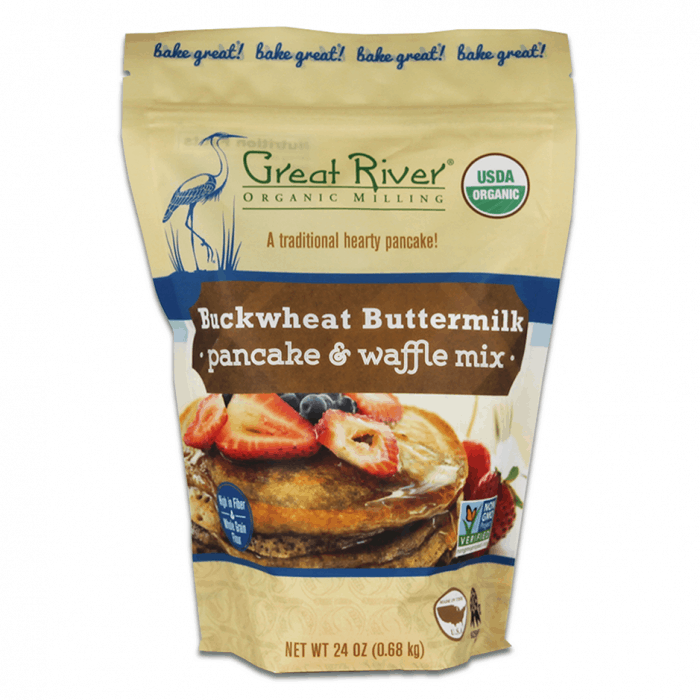 Organic Buckwheat Buttermilk Pancake & Waffle Mix