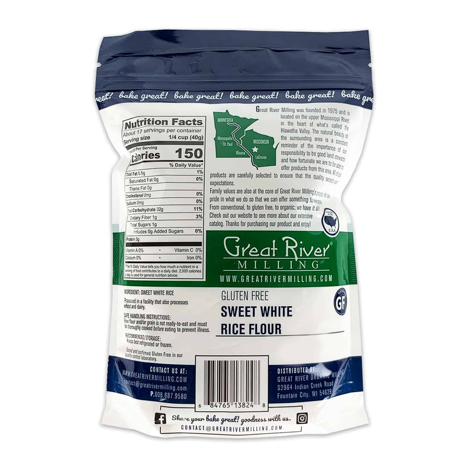 Gluten Free Sweet White Rice Flour